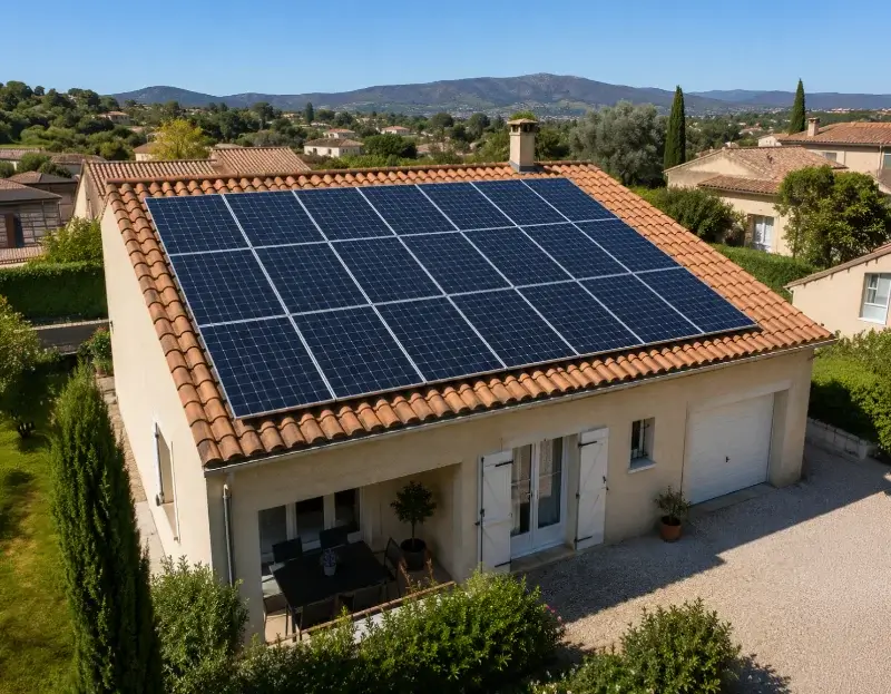 Prime à l'autoconsommation panneaux solaires L'Albenc — aide financière de l'État